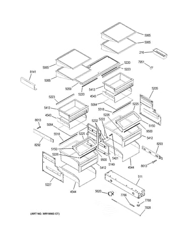 Shelves & drawers