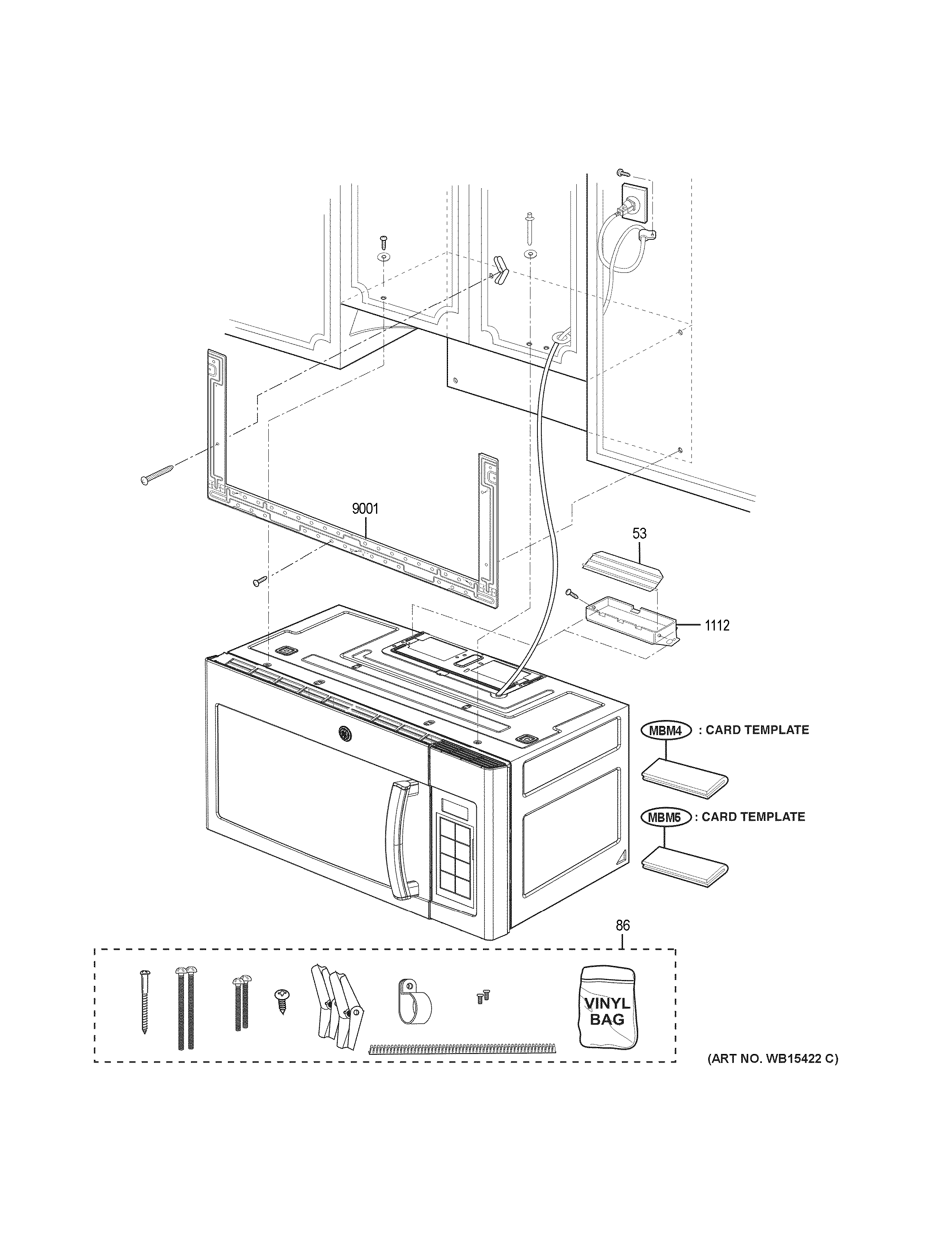 Installation parts