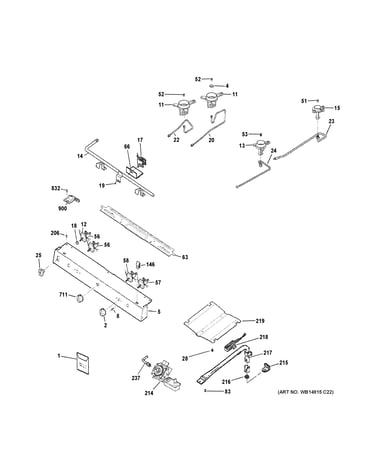 Gas & burner parts
