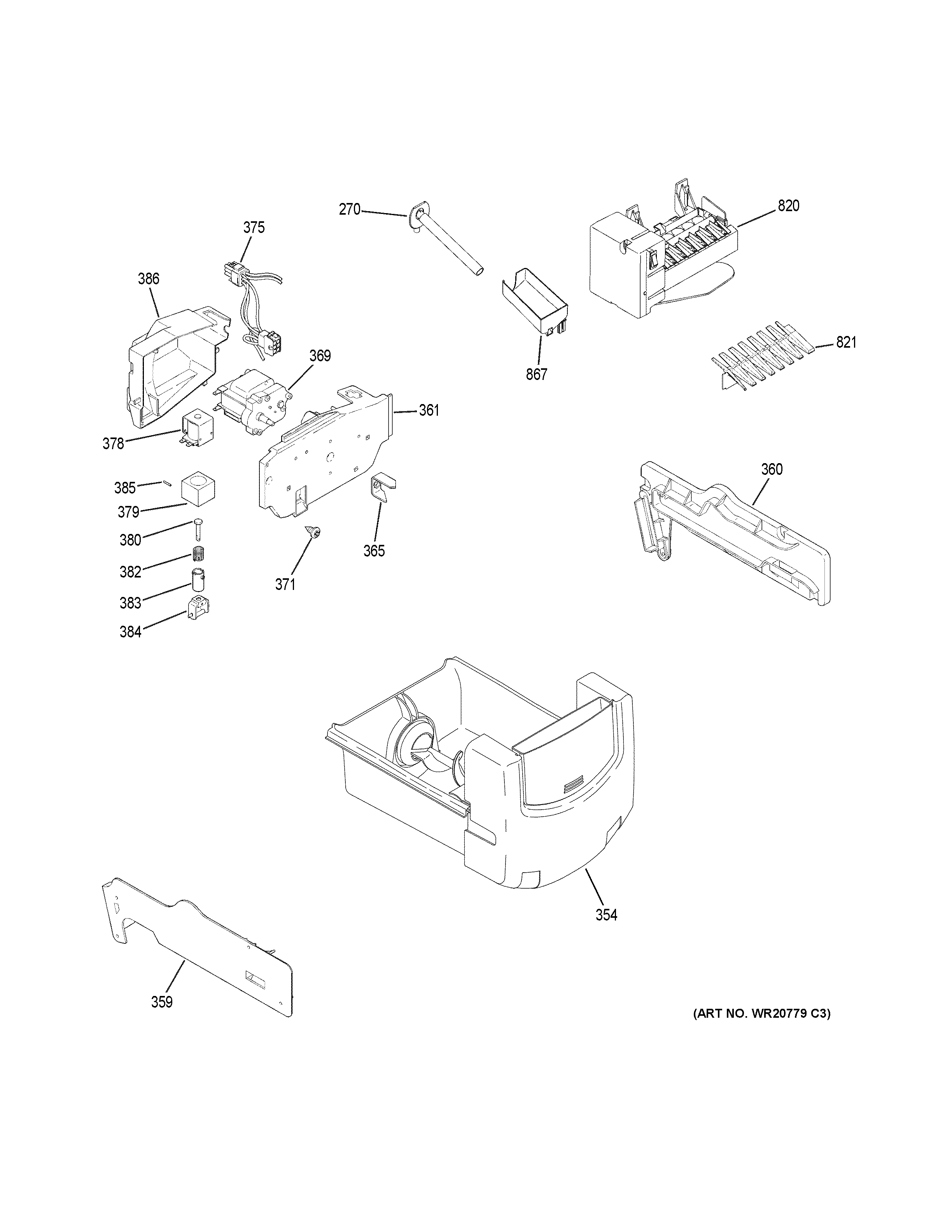 ICE MAKER & DISPENSER