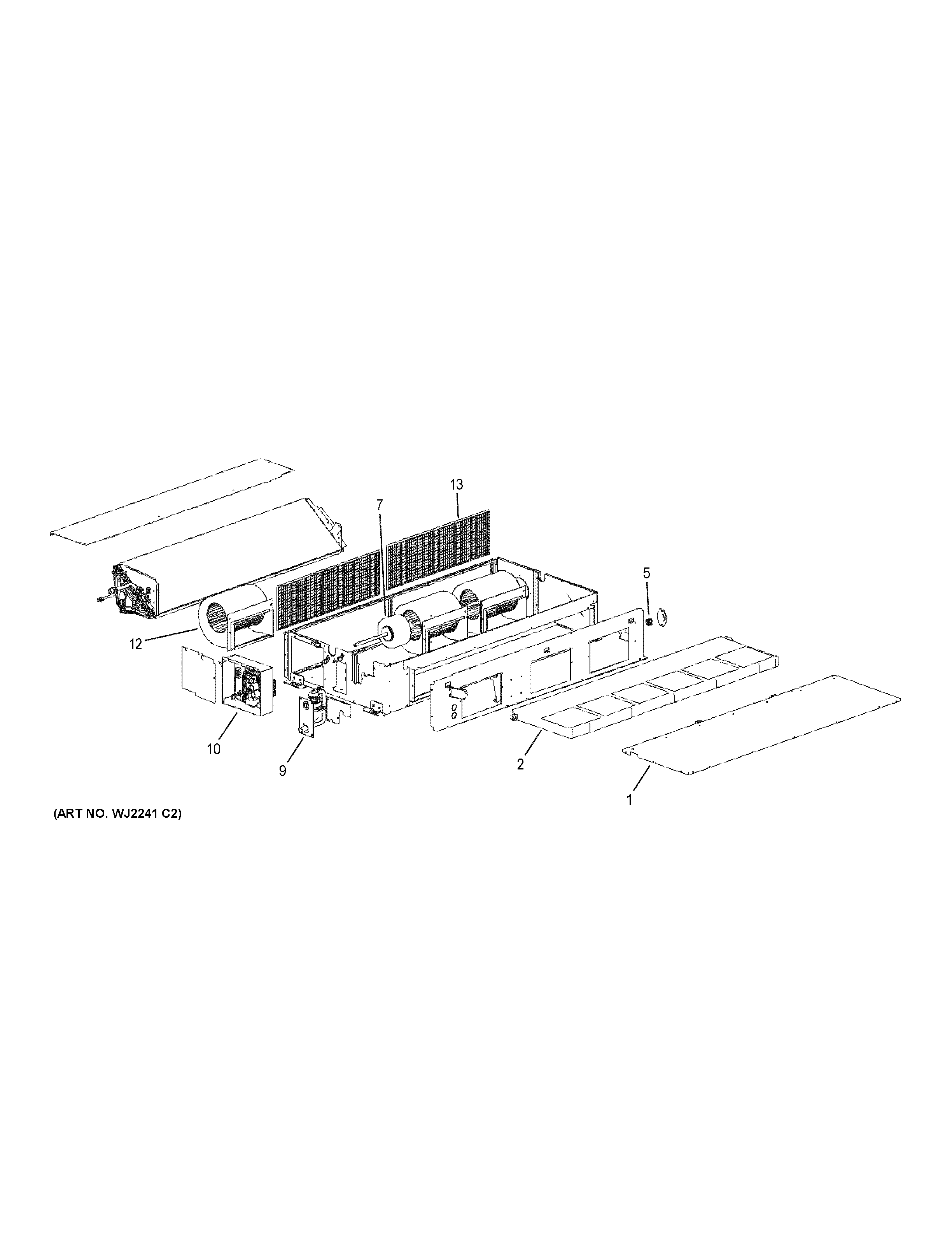 Ductless split a/c
