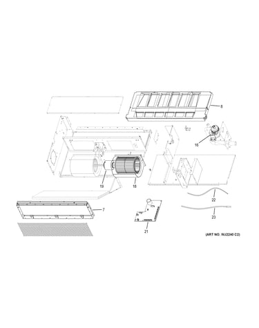 Ductless split a/c