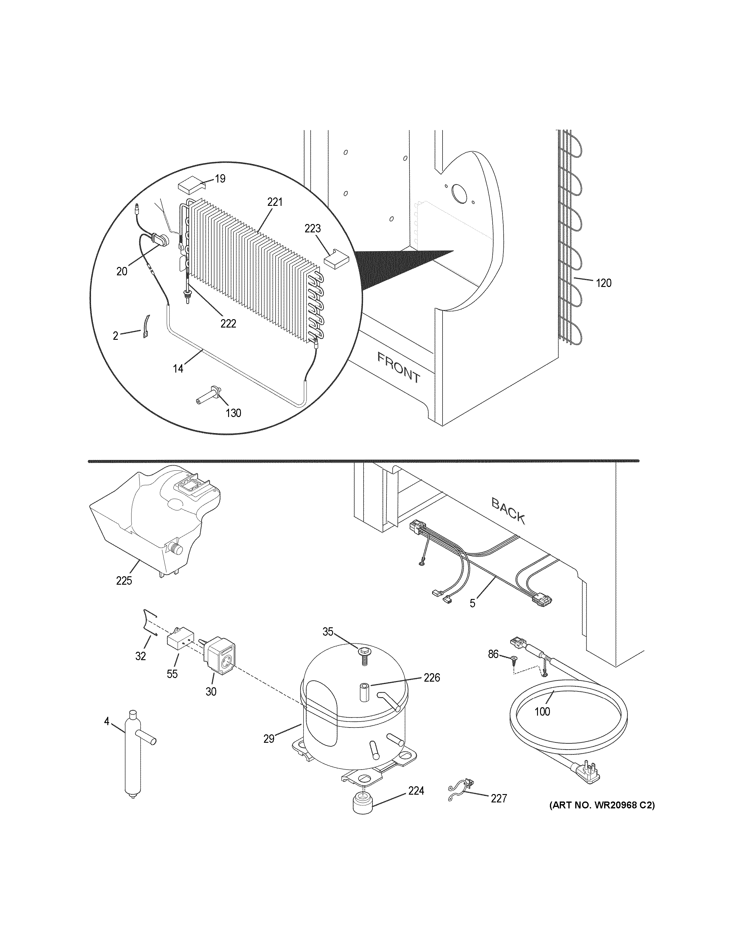 Machine compartment