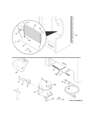 Machine compartment