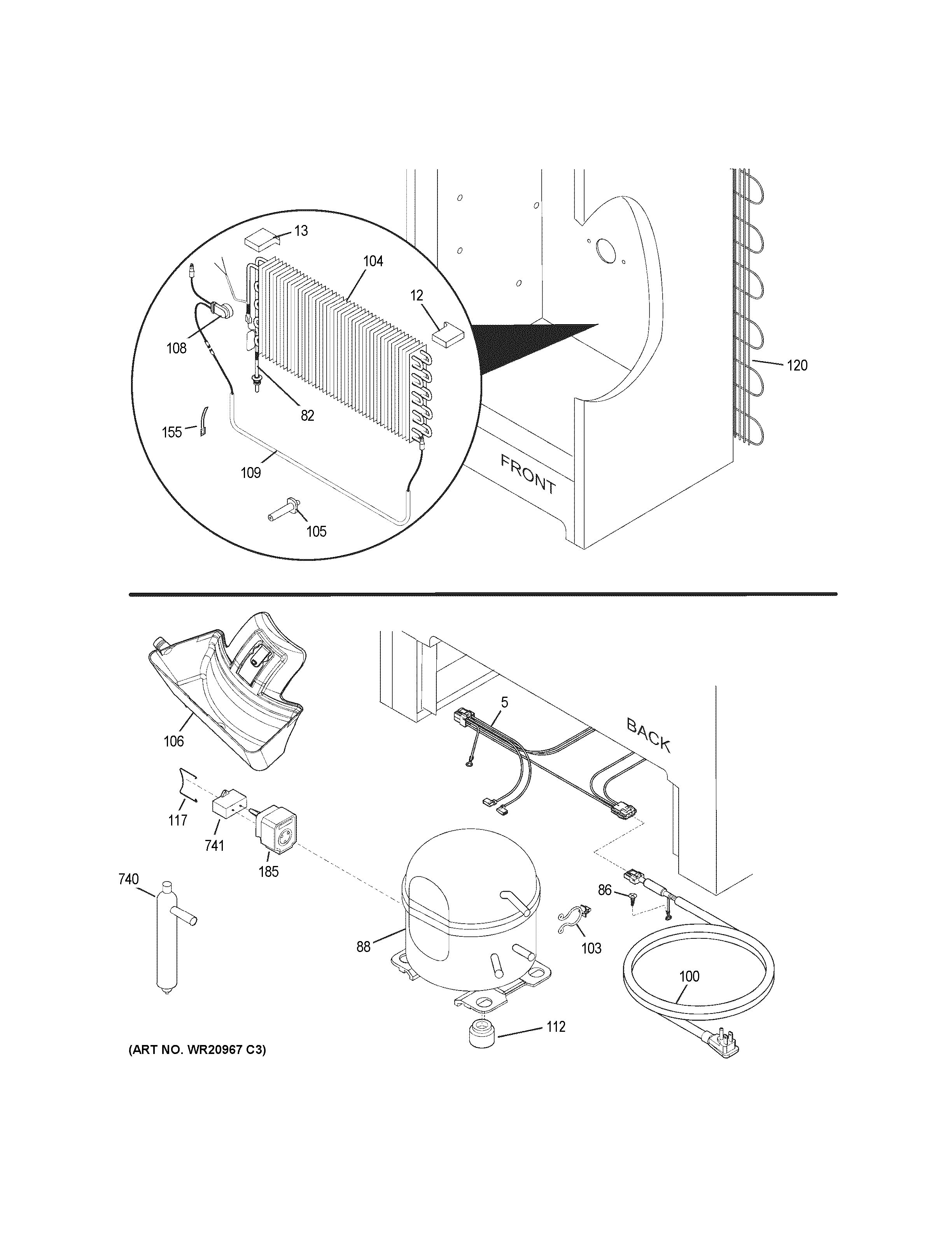 Machine compartment