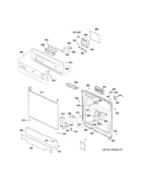 Escutcheon & door assembly