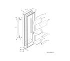 GE DSE25JGHBCBB fresh food door diagram