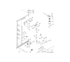 GE DSE25JGHBCBB fresh food section diagram