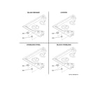 GE CGP95362M1S2 cafe customization diagram