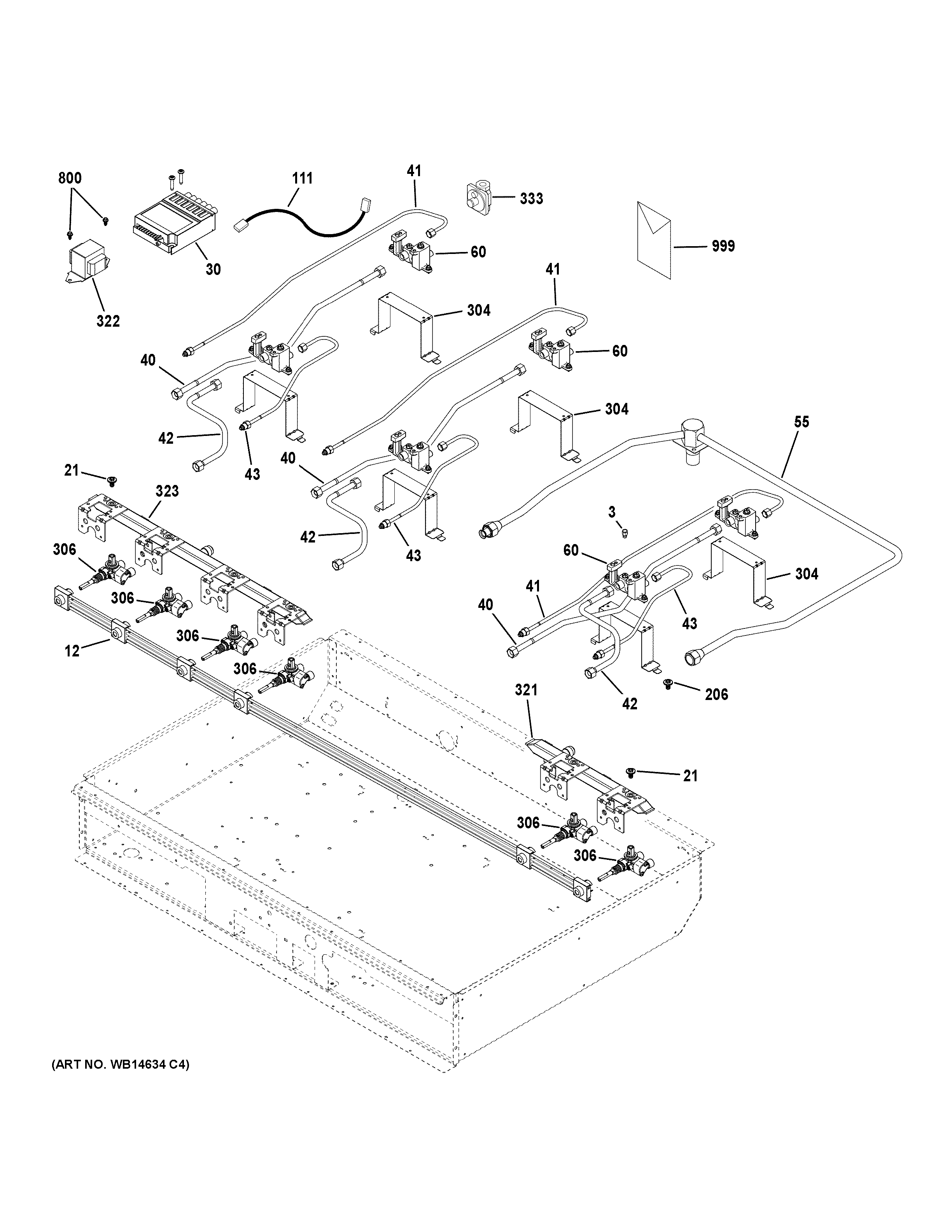 Gas & burner parts