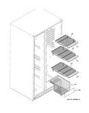 Freezer shelves