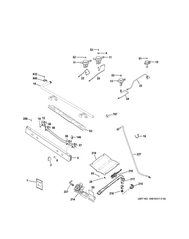 Gas & burner parts