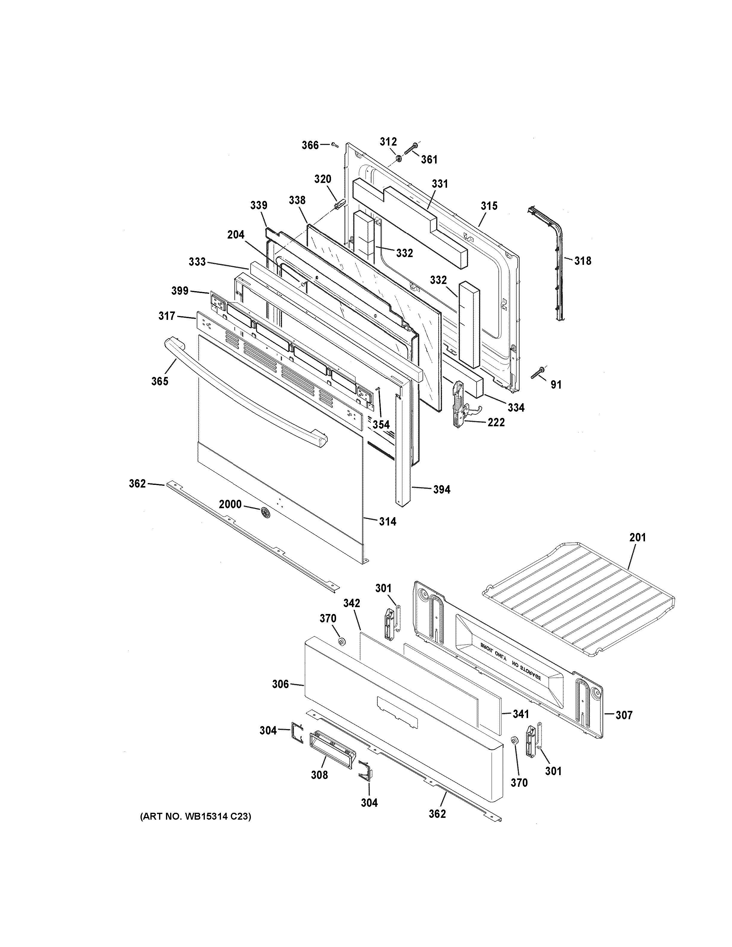 Door & drawer parts
