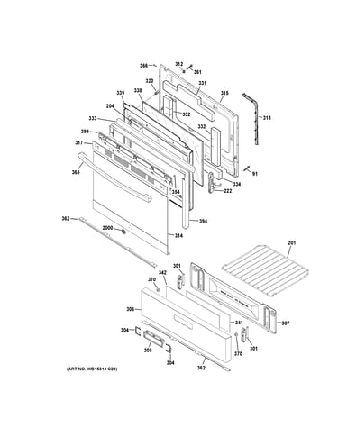 Door & drawer parts