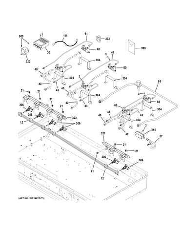 Gas & burner parts