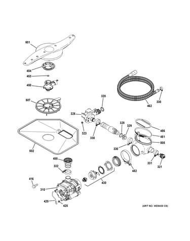 Motor-pump mechanism