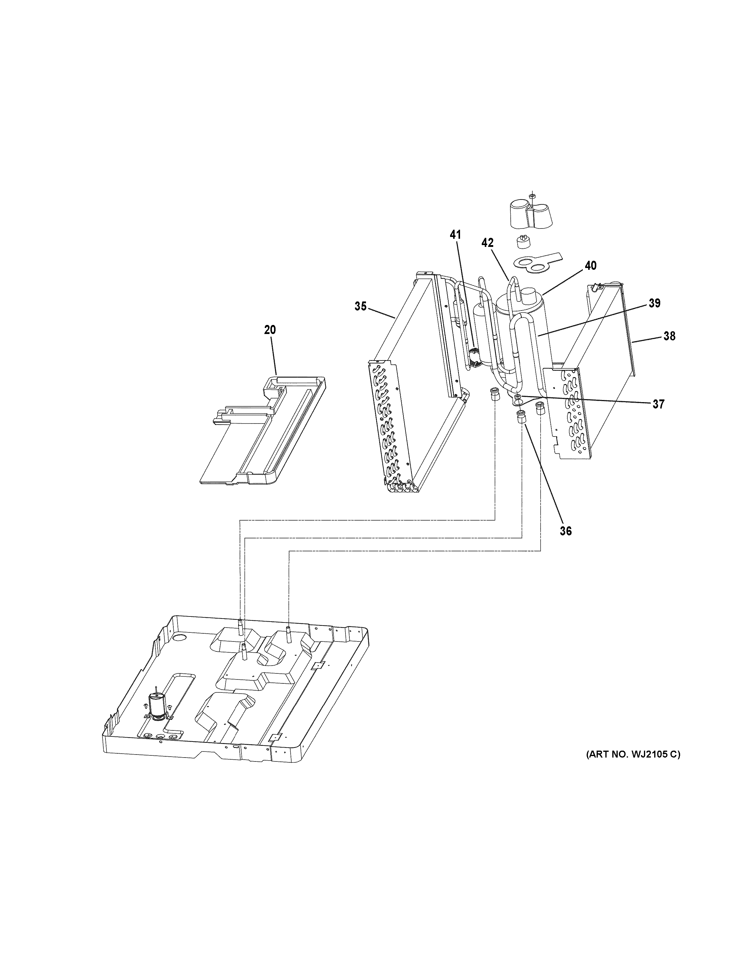 BASE PAN & UNIT PARTS