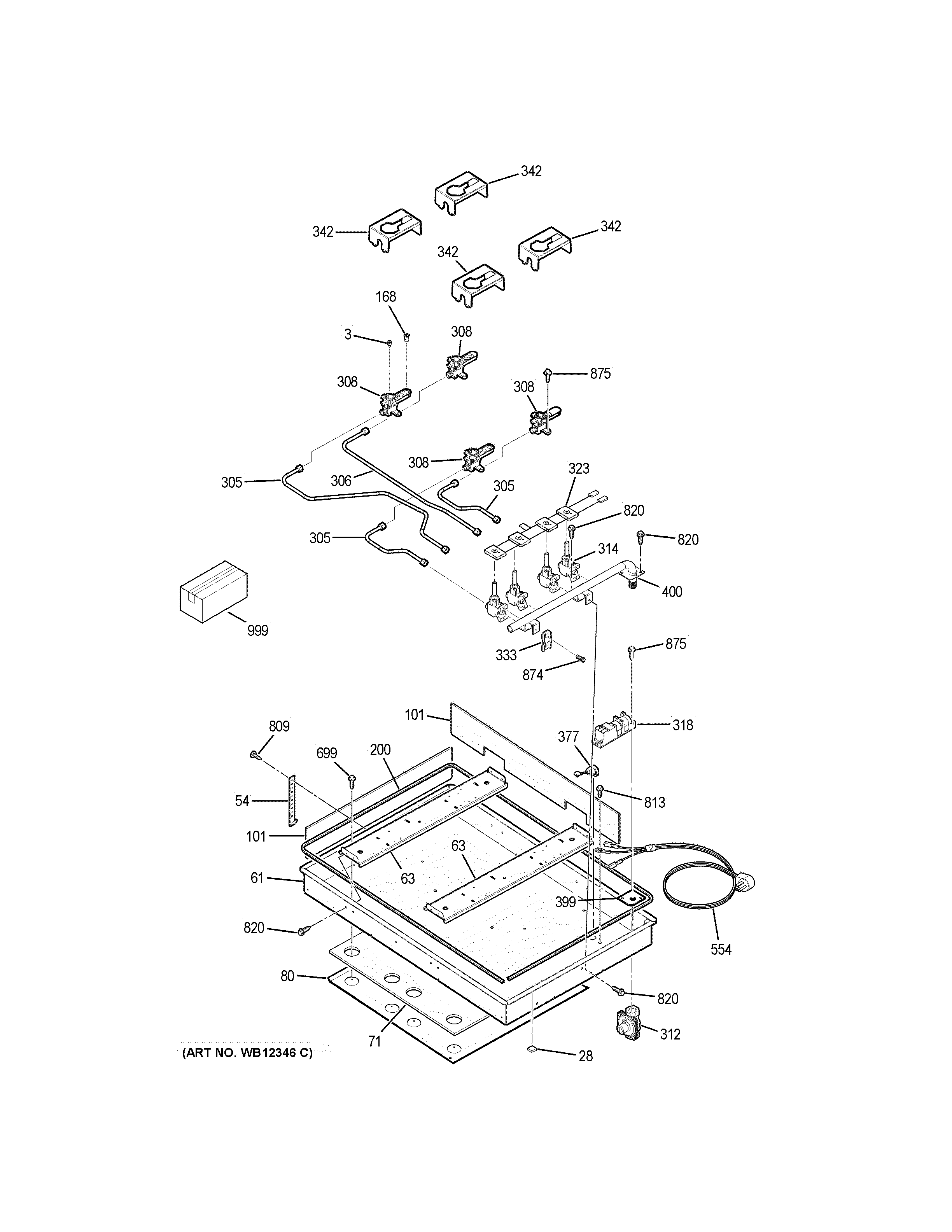Gas & burner parts