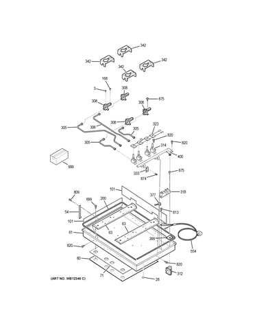 Gas & burner parts