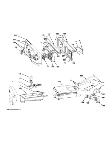 Controls & dispenser