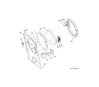 GE GFW400SCM1WW front panel & door diagram