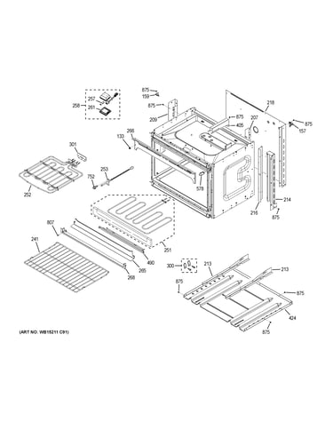 Lower oven
