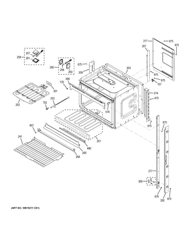 Upper oven
