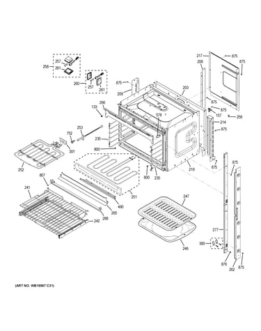 Upper oven