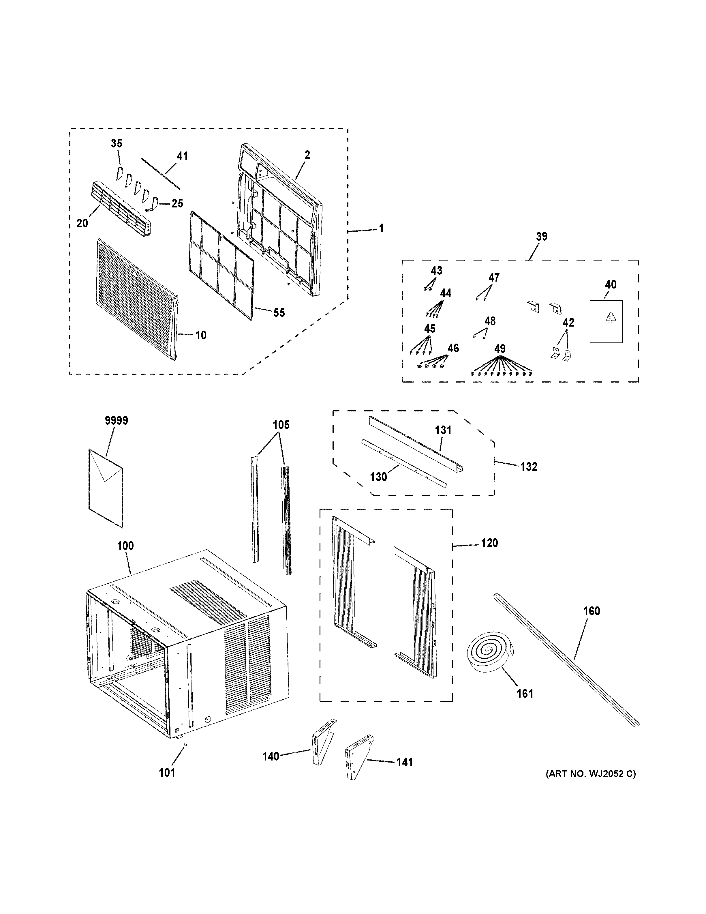 GRILLE & CHASSIS PARTS