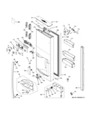 Dispenser door
