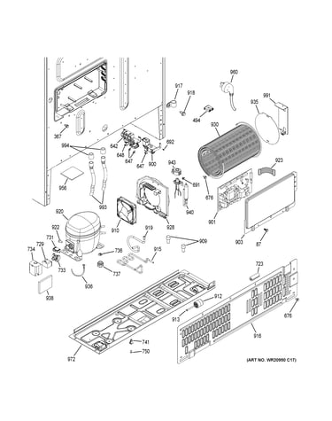 Machine compartment