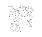 GE PGS930FEL1DS gas & burner parts diagram