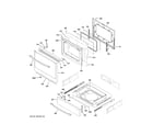 GE PGS930FEL1DS door & drawer parts diagram