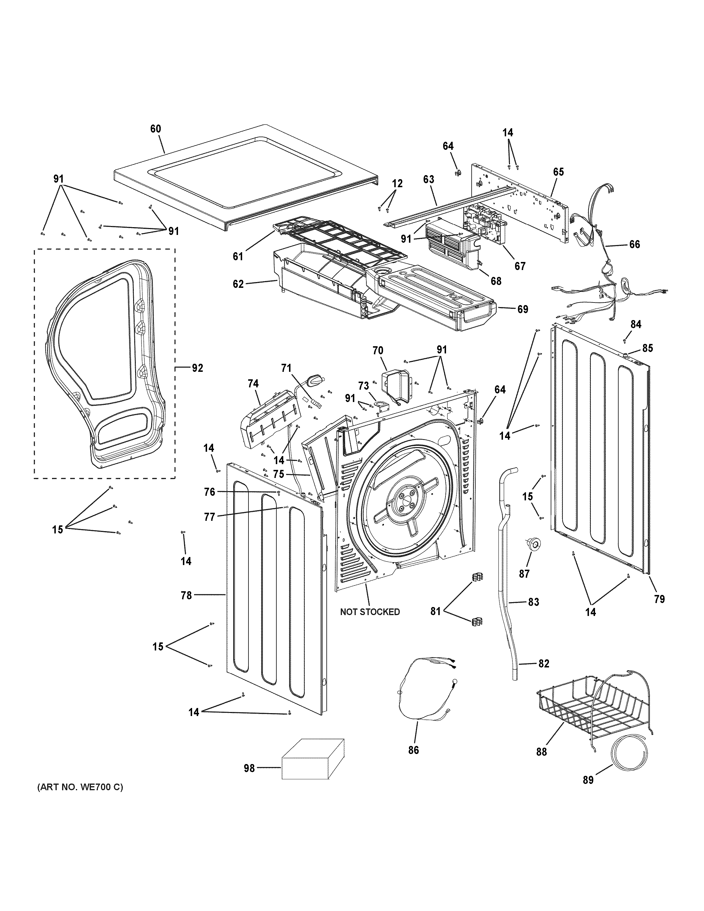 CABINET & TOP PANEL
