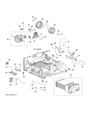 Blower, motor & condenser assembly