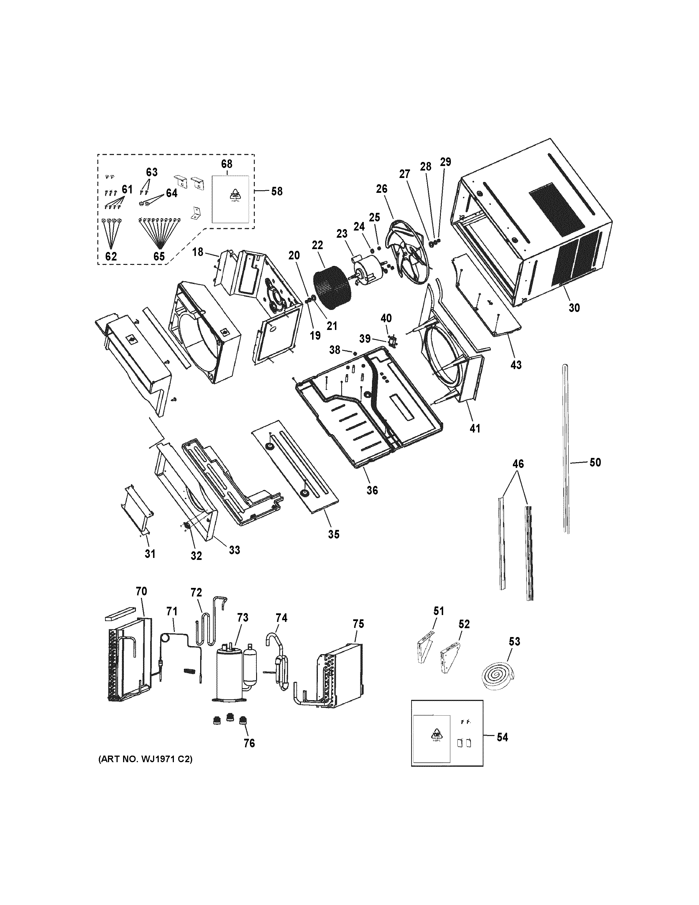 Cabinet & components