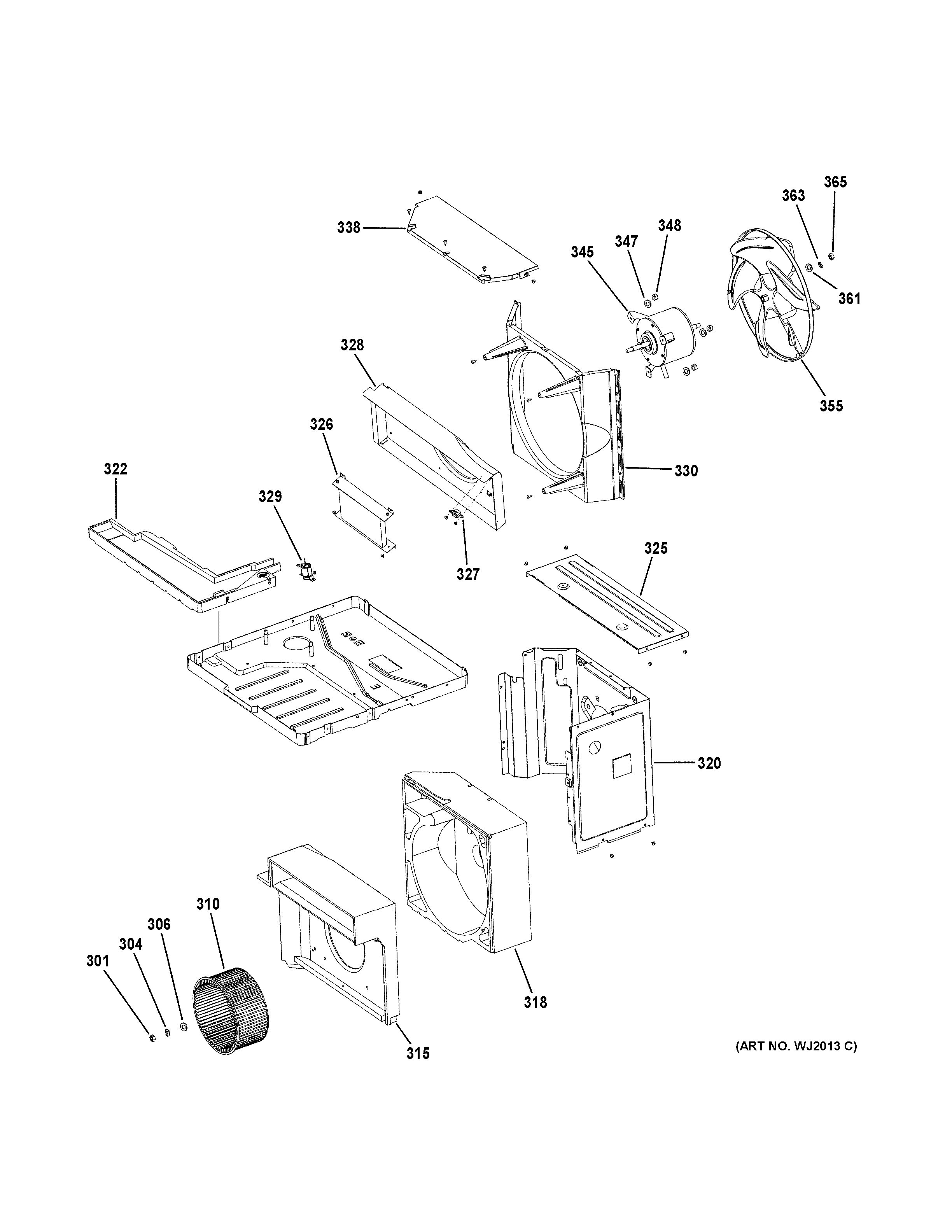 BASE PAN PARTS