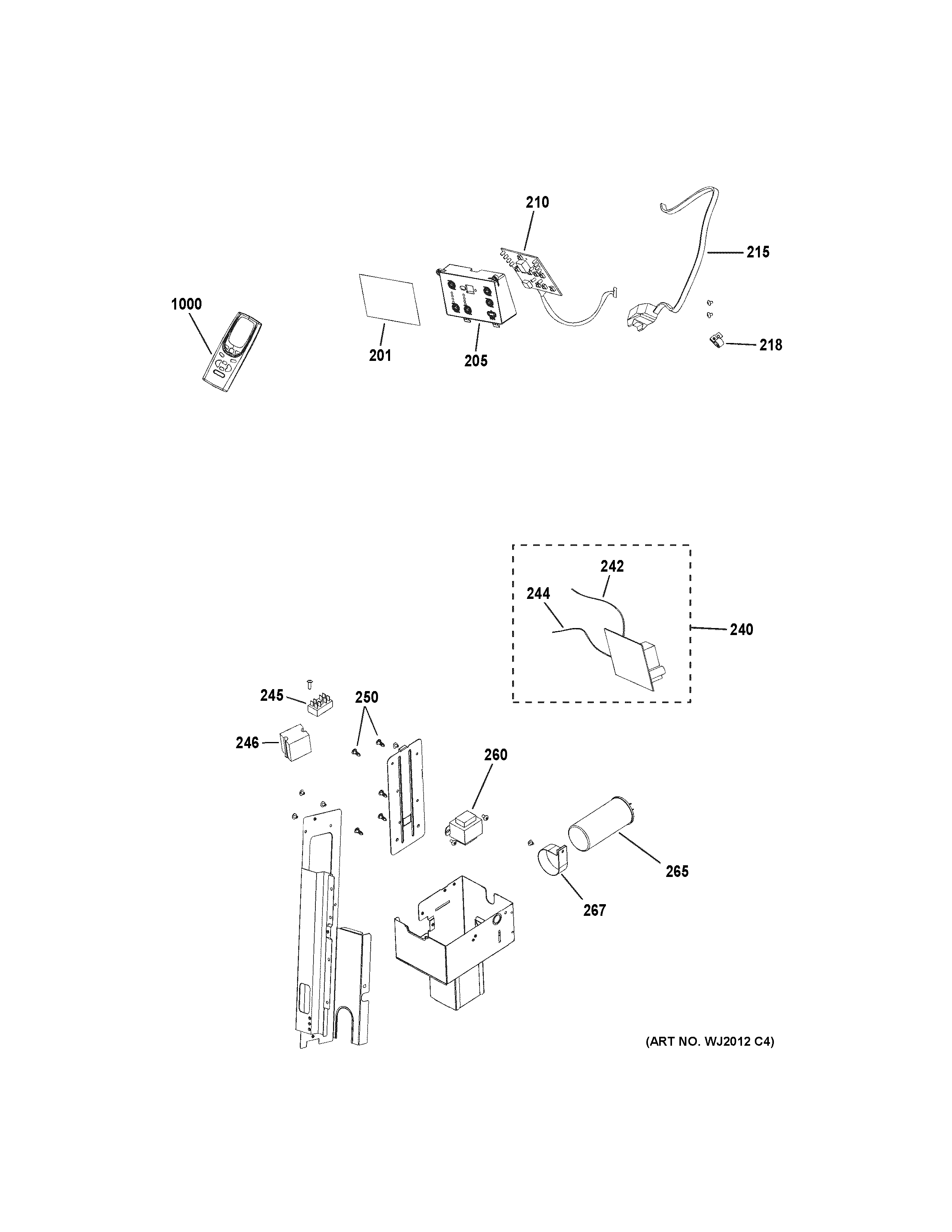 Control parts