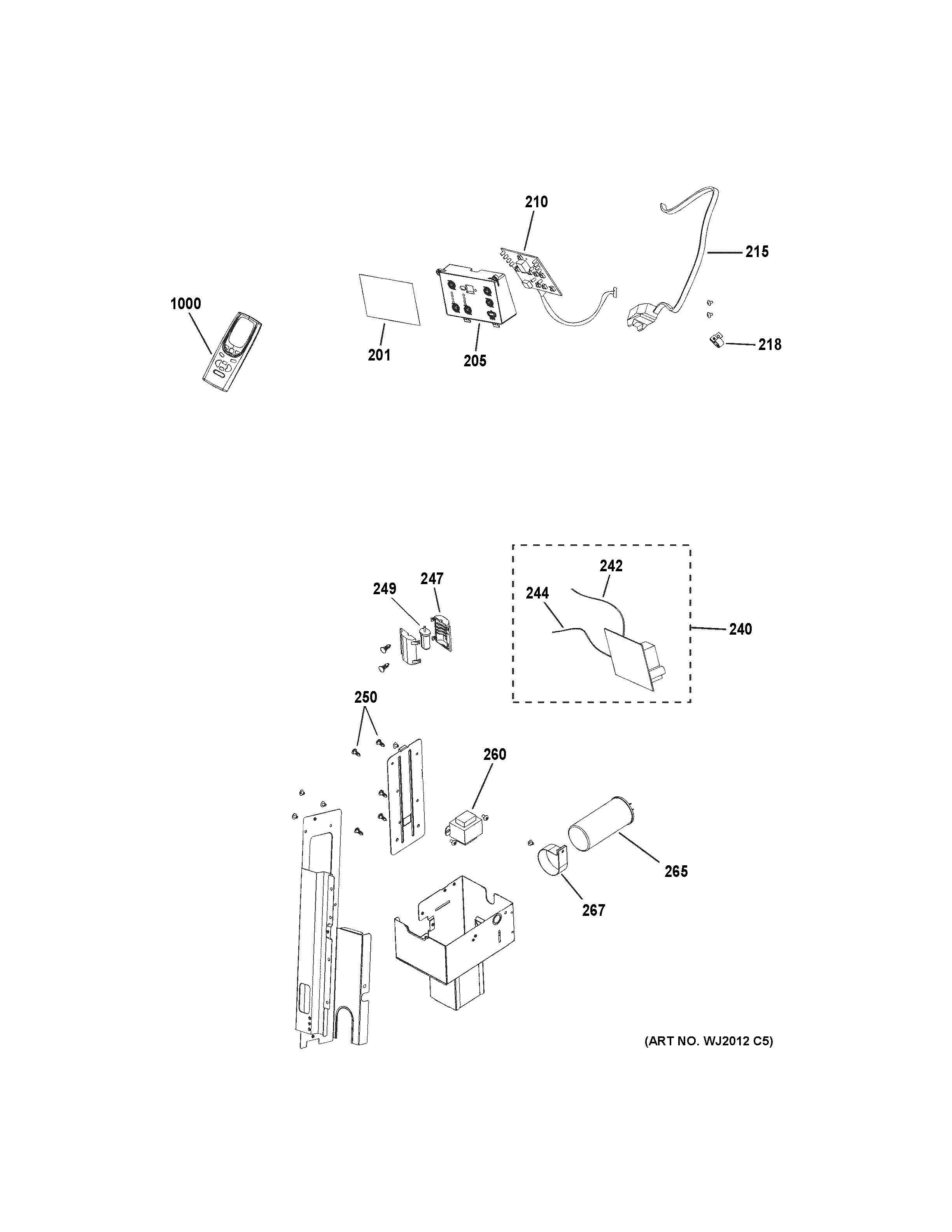 Control parts