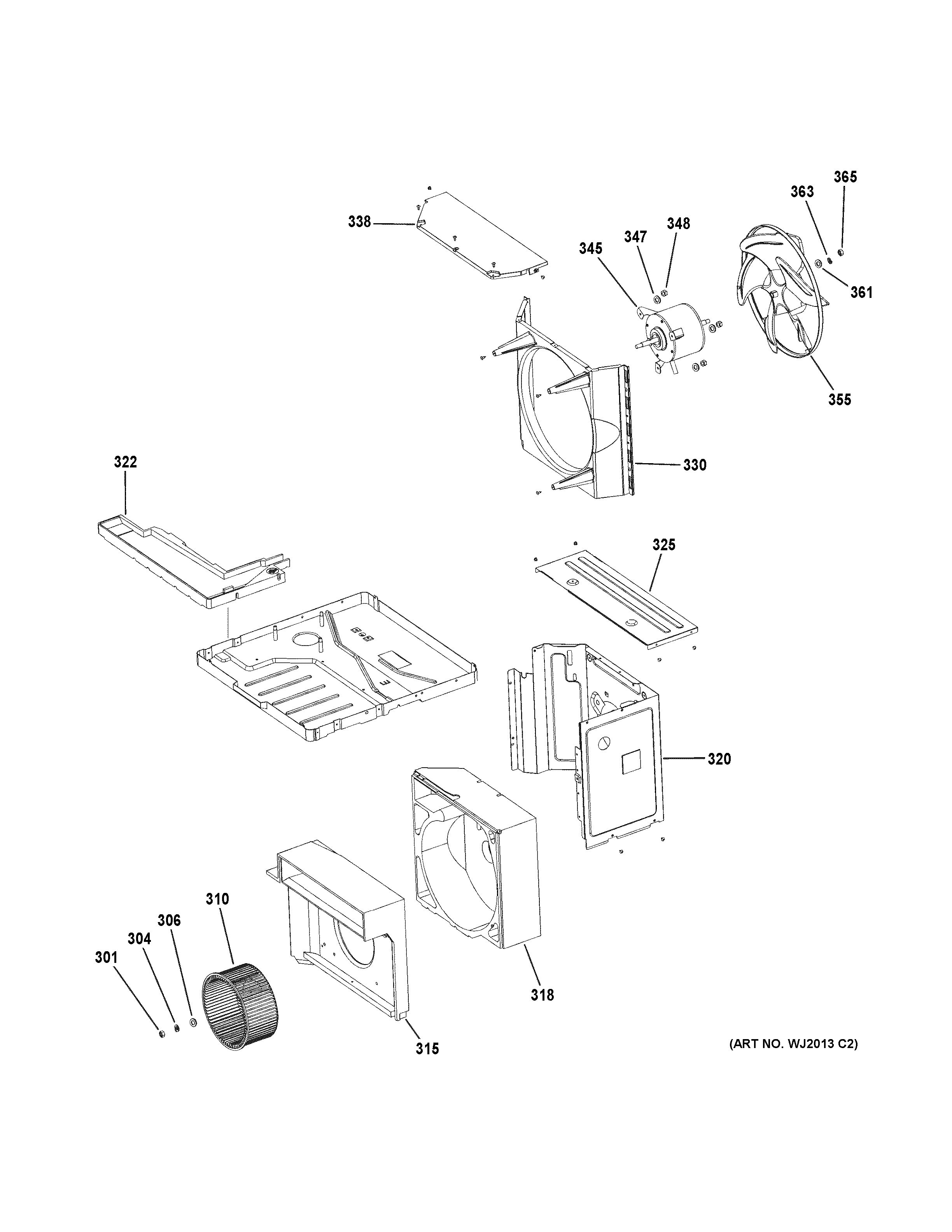 Base pan parts