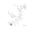 GE AEZ25DPL1 base pan parts diagram