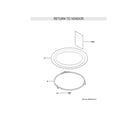 GE JEM31WF001 microwave diagram