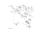 GE P2S930SEL1SS gas & burner parts diagram