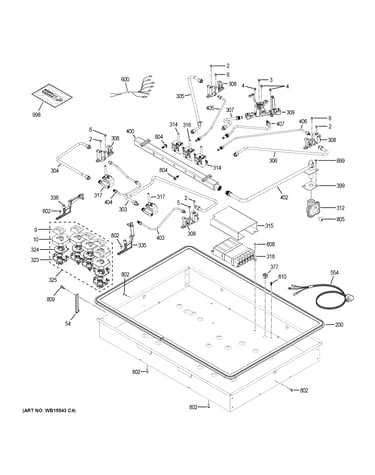 Gas & burner parts
