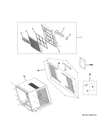 Grille & chassis parts