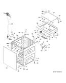 Washer cabinet & lid