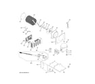 GE ZISB480DKB machine compartment diagram