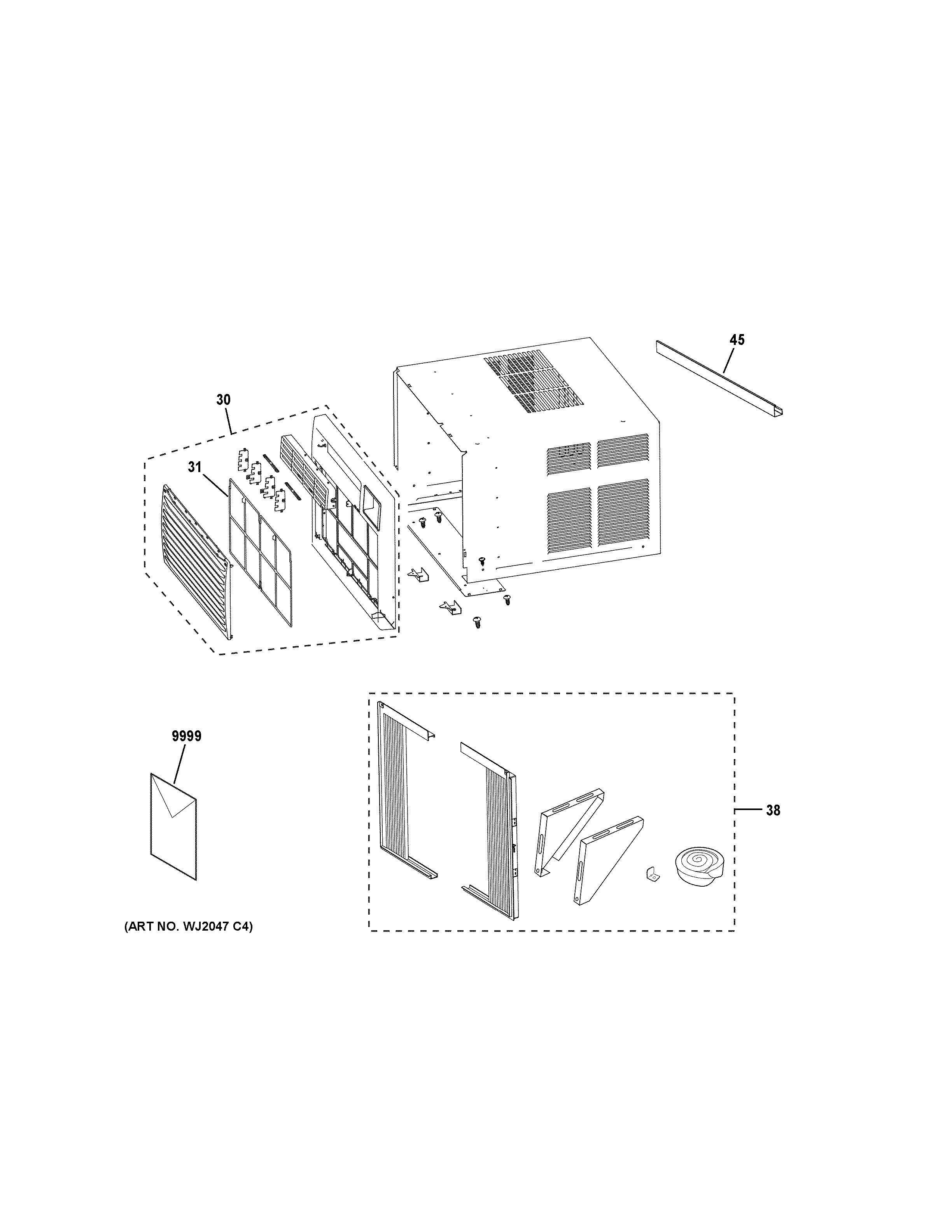 GRILLE & CHASSIS PARTS