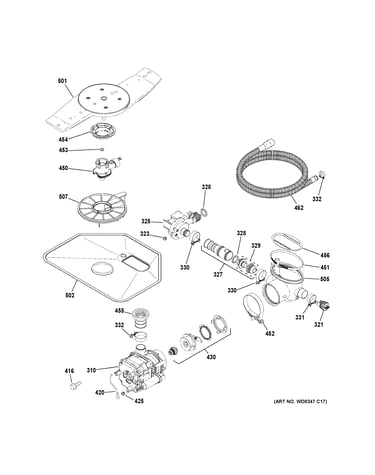 Motor-pump mechanism