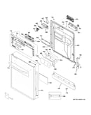 Escutcheon & door assembly